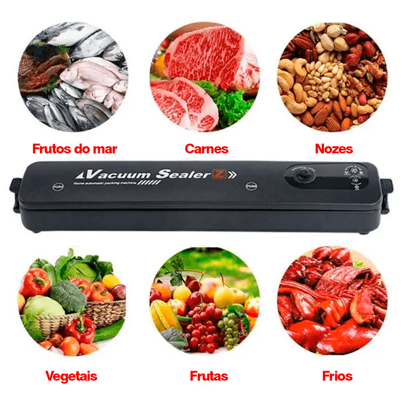 SelaMax - Super Seladora de alimentos a Vácuo Automática